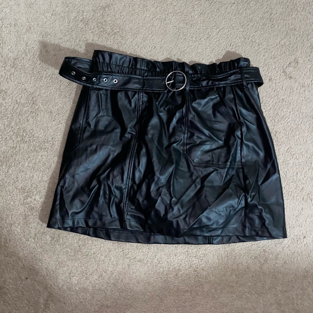 Forever 21 Faux Leather Skirt